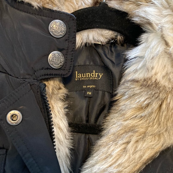 Laundry by Shelli Segal black coat - Picture 9 of 14